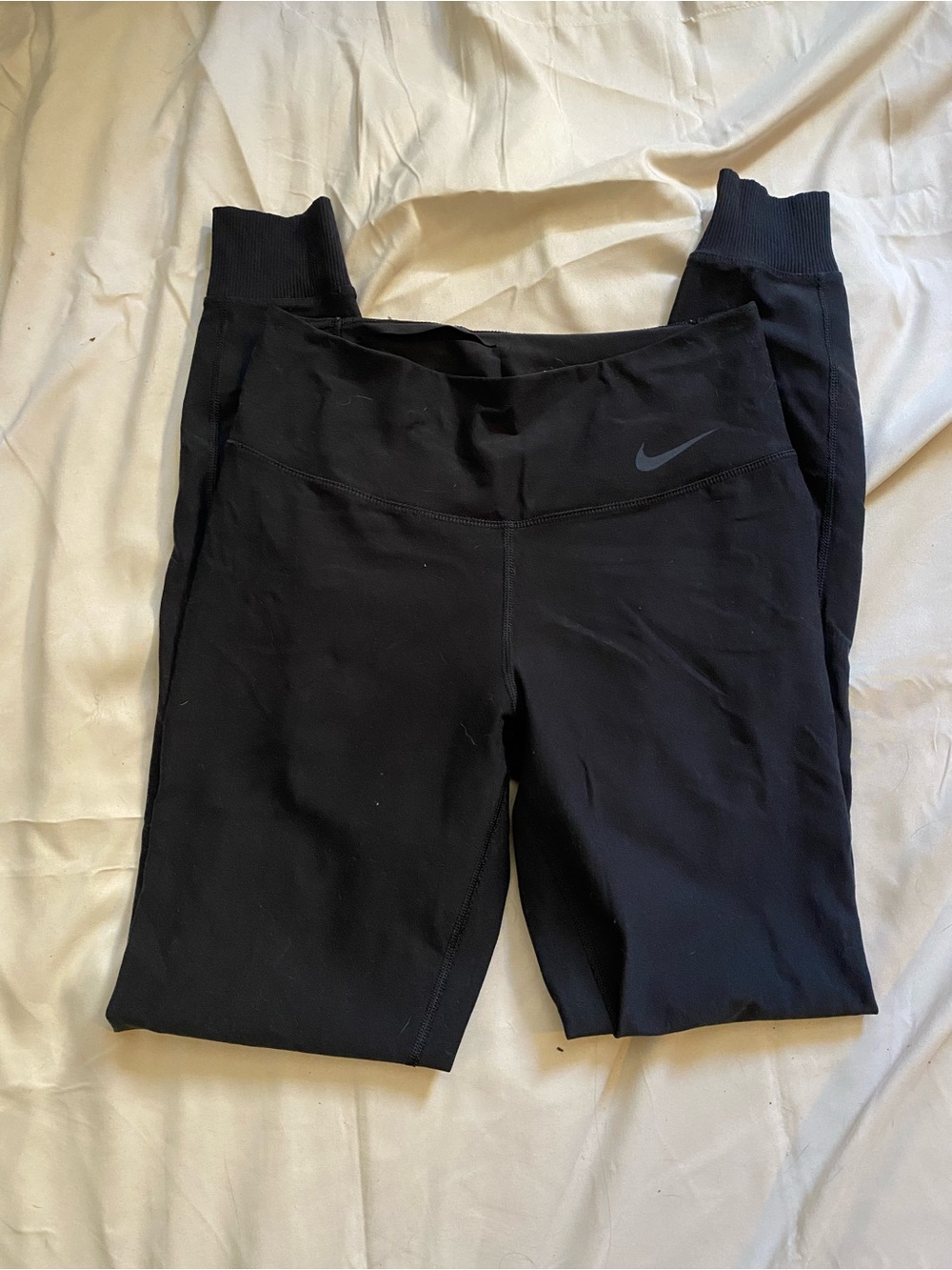 Nike Black Kids' Performance Leggings with Swoosh